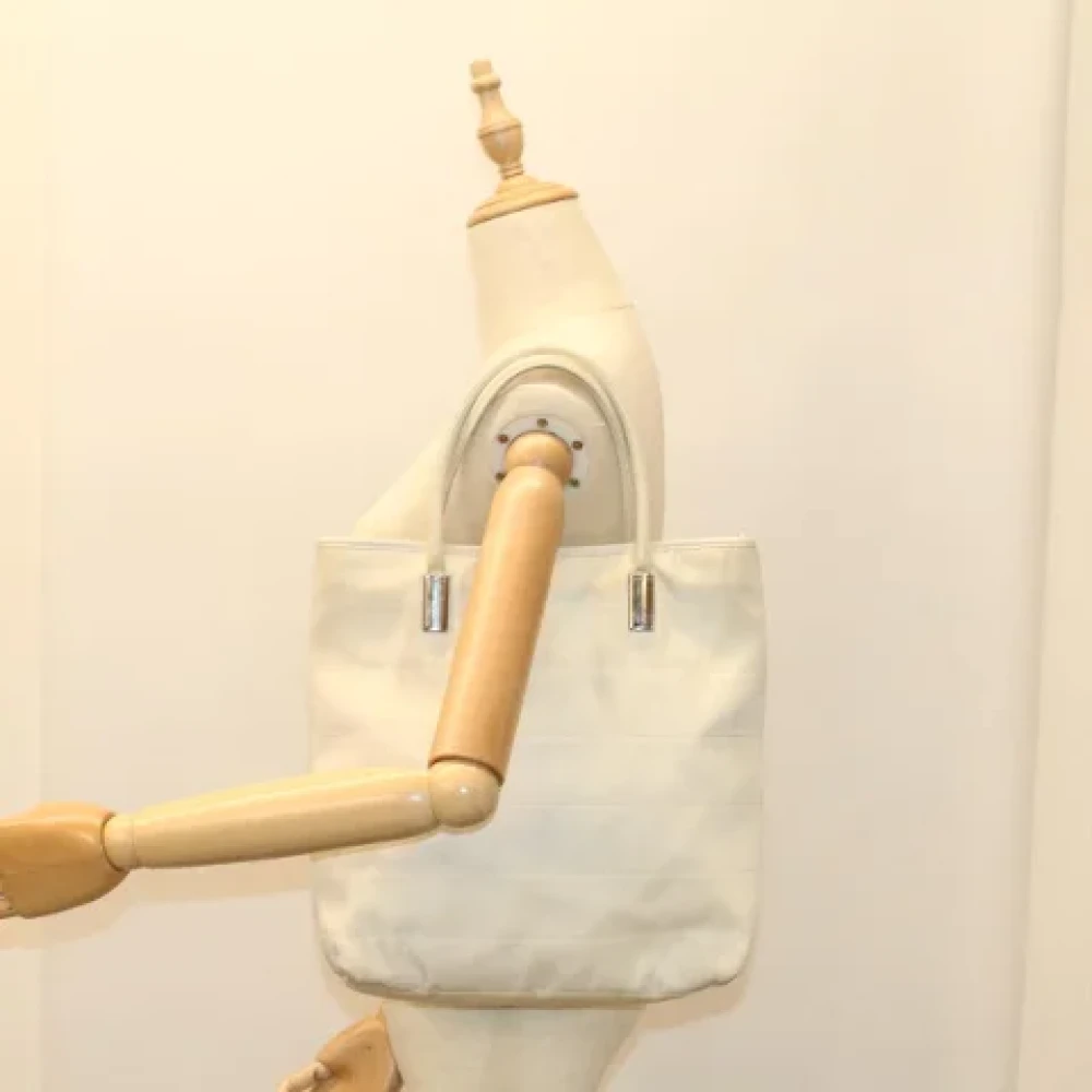 Gucci Vintage Pre-owned Fabric gucci-bags Beige Dames