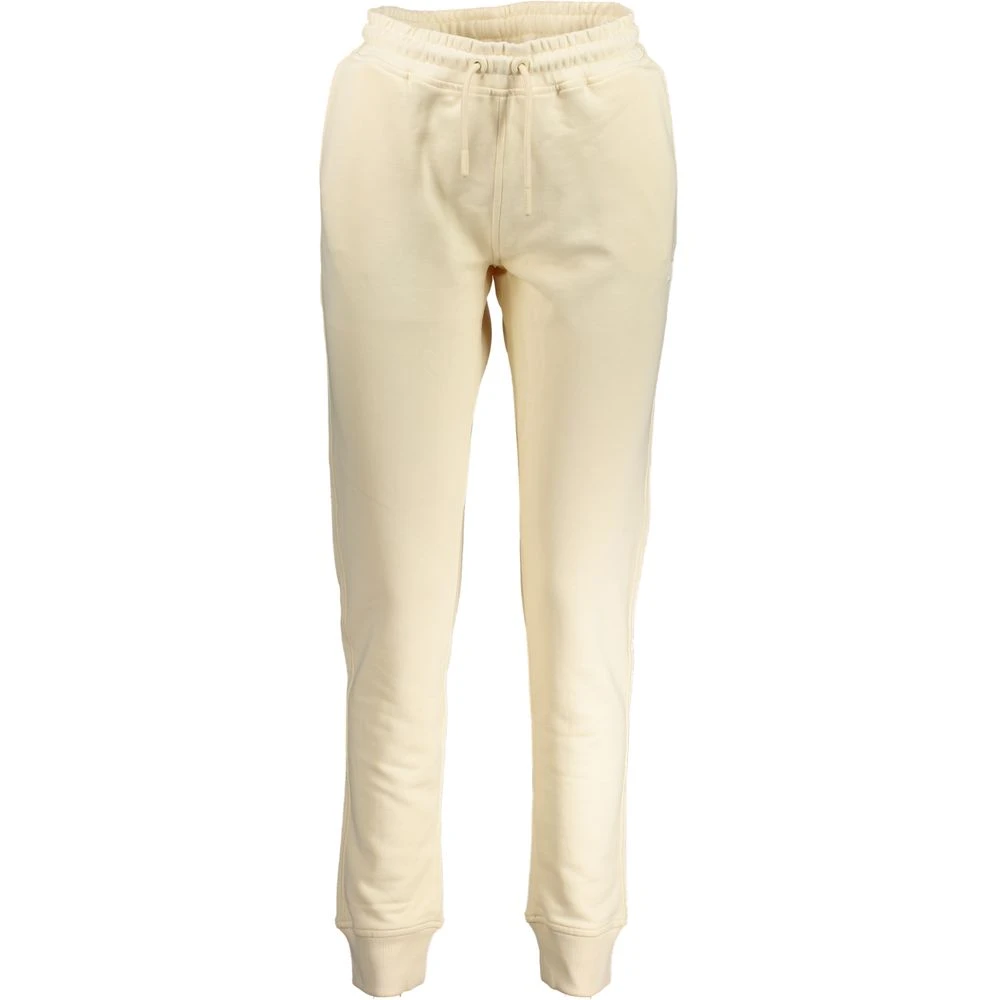 K-Way Vrouw Beige Katoenen Broek