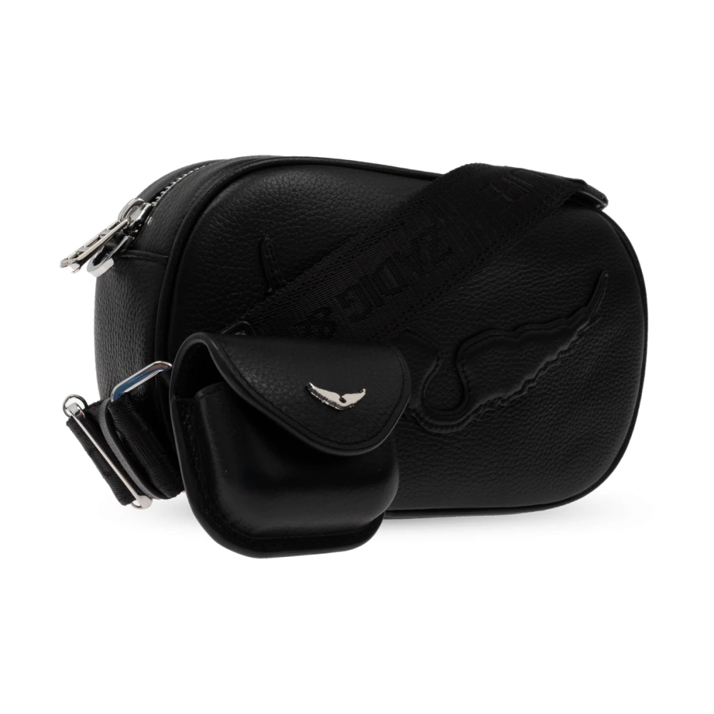 Zadig & Voltaire Schoudertas Rock With You Black Dames