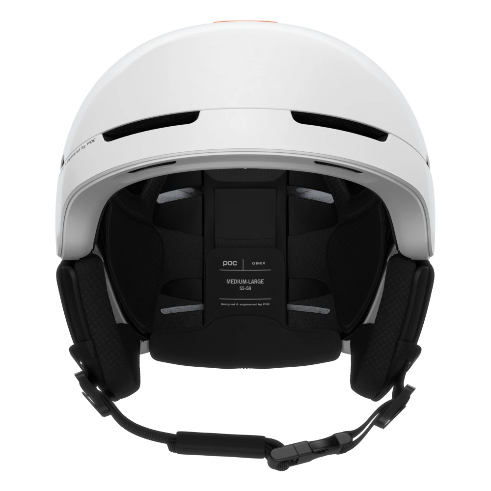 POC Hydrogen White Fluorescent Orange Connect White Unisex