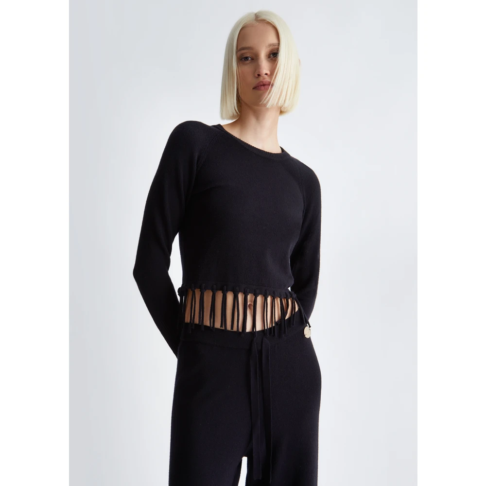 Liu Jo Trui met franjes Black Dames