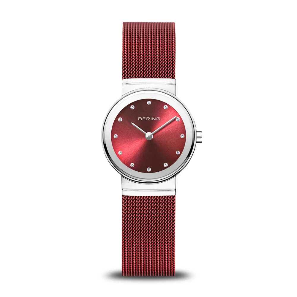 Bering Women's Red Watch Classic 10126-303