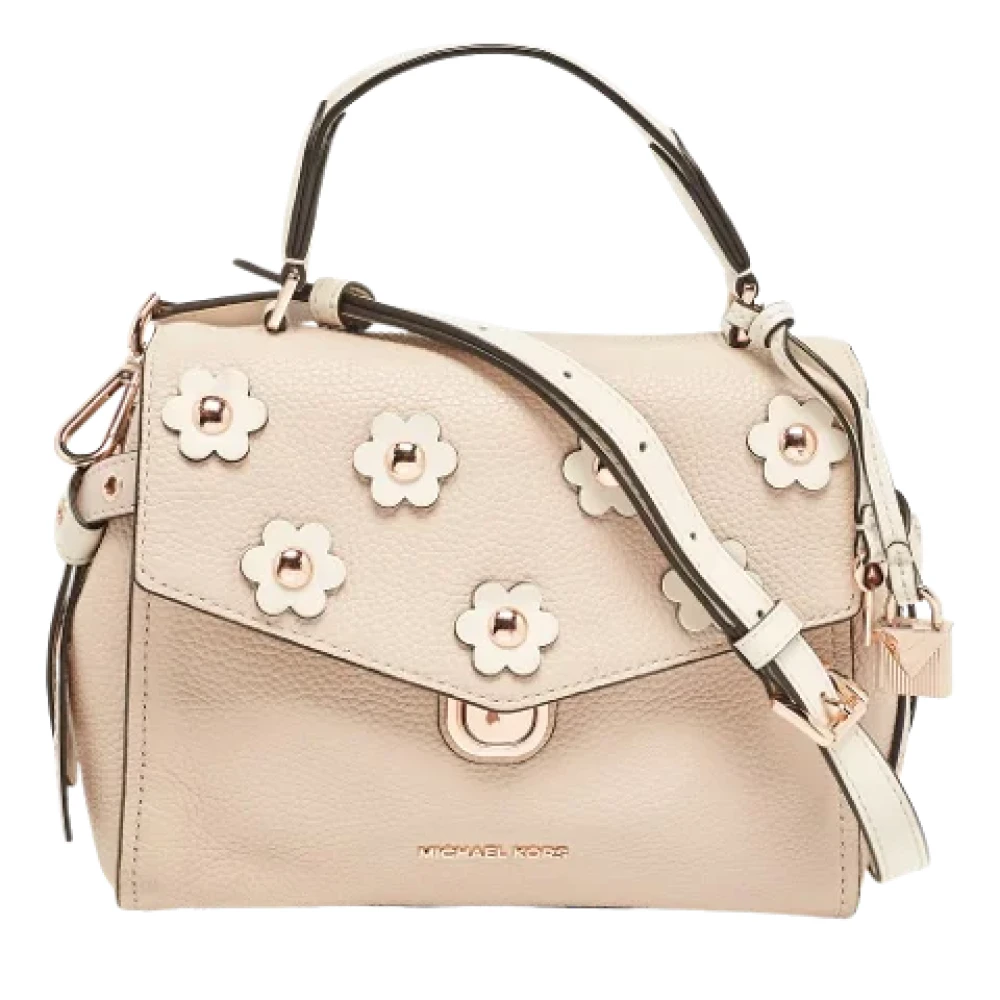 Michael Kors Pre-owned Leather handbags Beige Dames