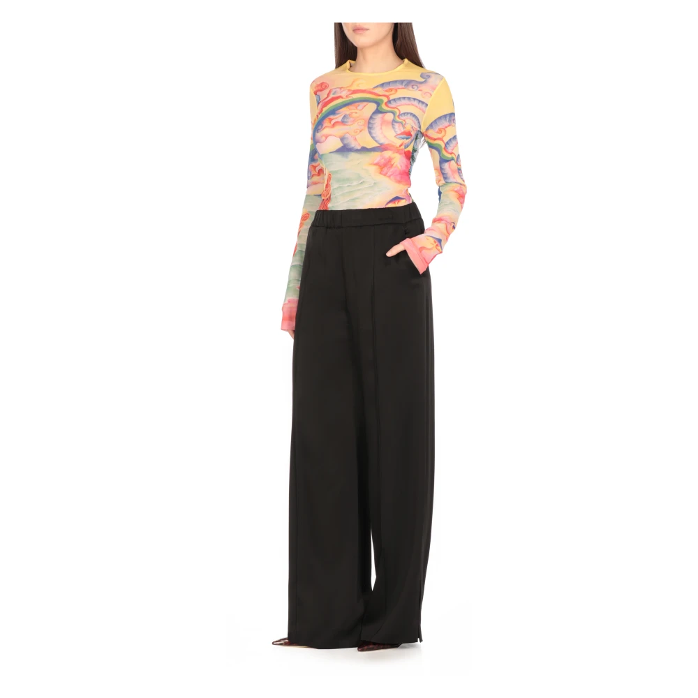 Casablanca Natuur Leraar T-shirts en Polo's Multicolor Dames