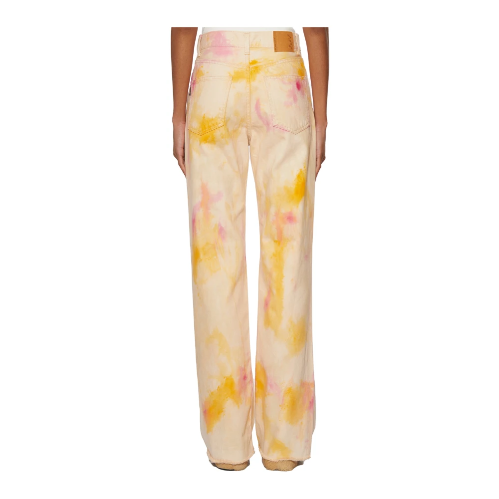 Haikure Wijde broek Beige Dames