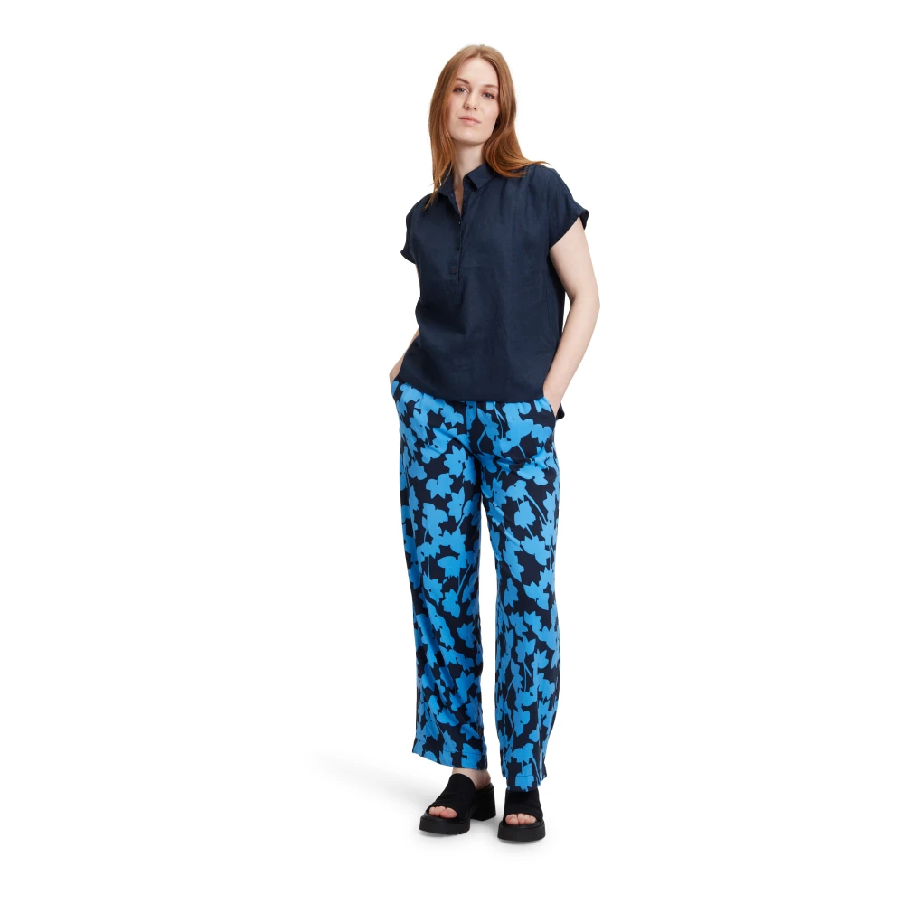 Betty & Co Trousers Blue Dames