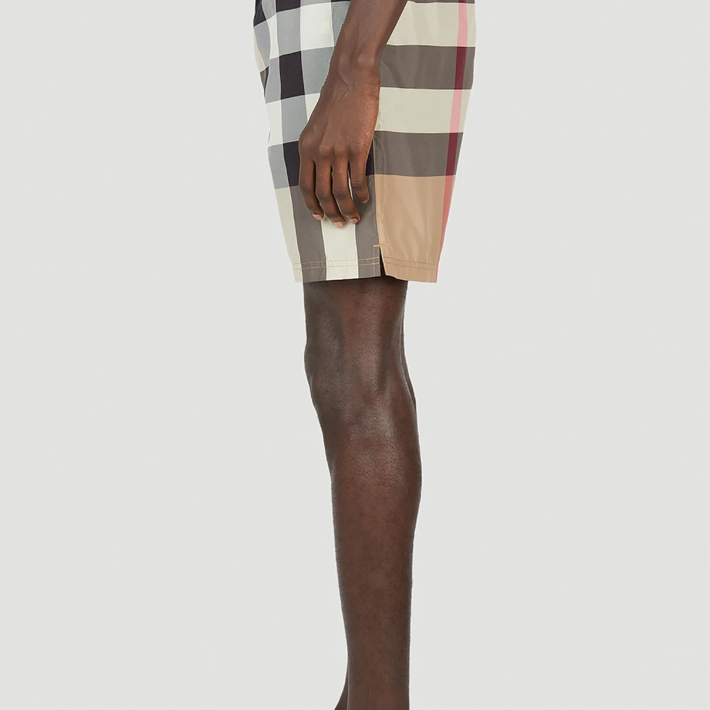 Burberry Vintage Check Zwembroek Beige Heren