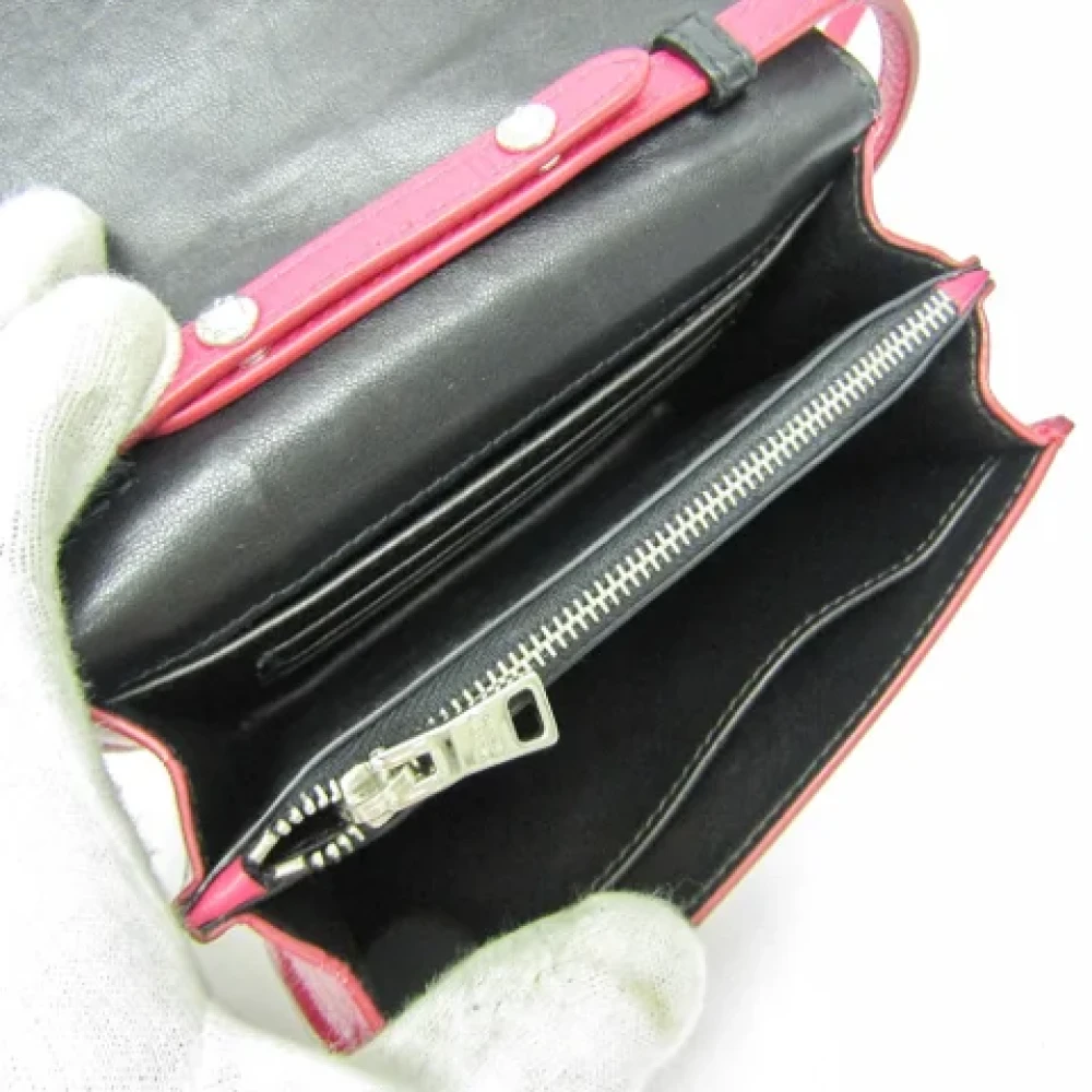 Prada Vintage Pre-owned Leather prada-bags Pink Dames