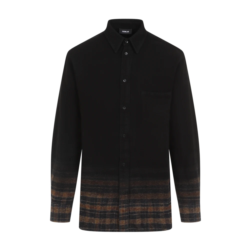 EgonLab Bruine Overshirt voor Stijlvolle Outfits Brown Heren