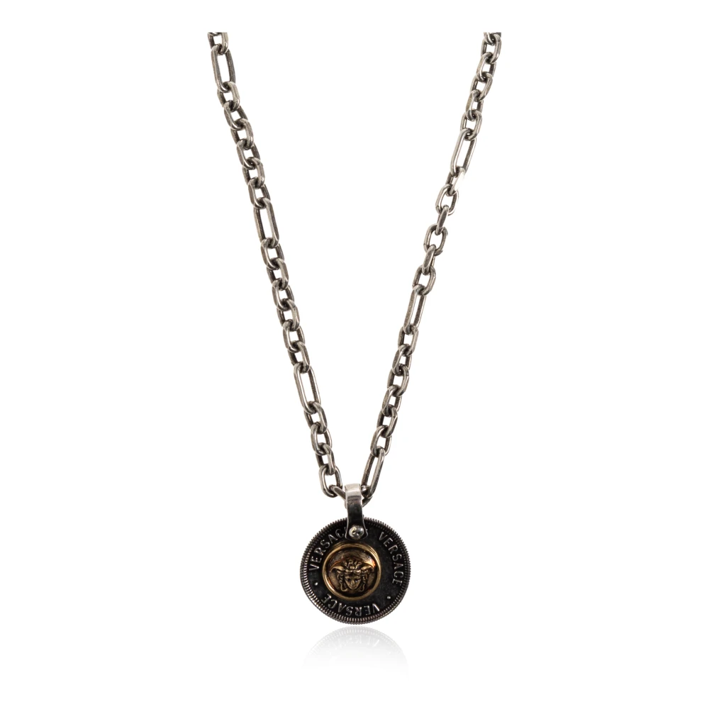 Versace Unisex Grigio Accessori, Taglia Unica, New,