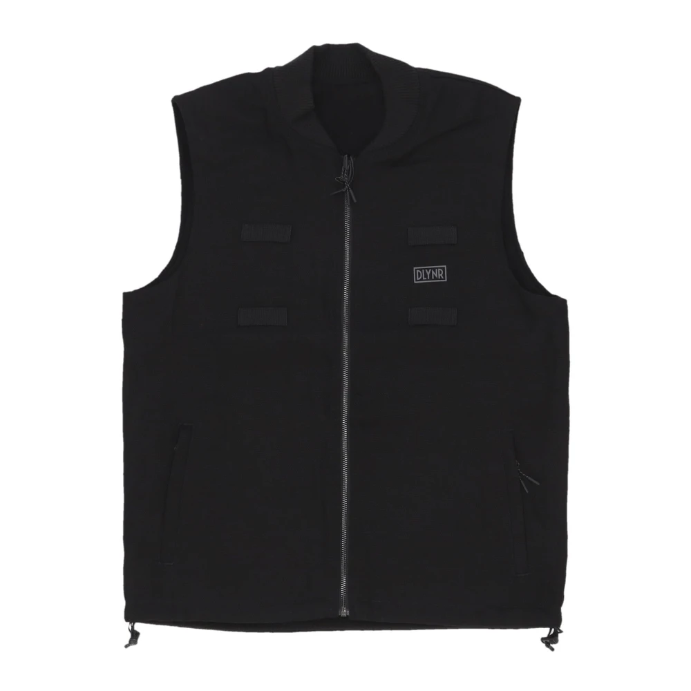 Dolly Noire Reflecterend Urban Vest Zwart Black Heren