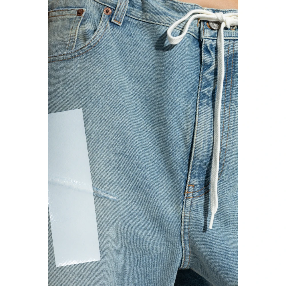 MM6 Maison Margiela Denim shorts Blue Dames
