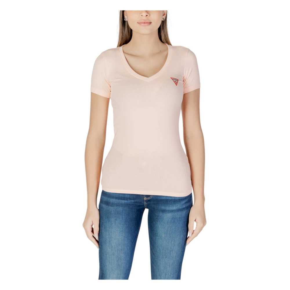 Guess - Tops > T-Shirts - Pink - Guess - Modalova