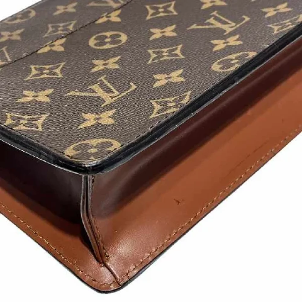 Louis Vuitton Vintage Pre-owned Canvas louis-vuitton-bags Brown Heren