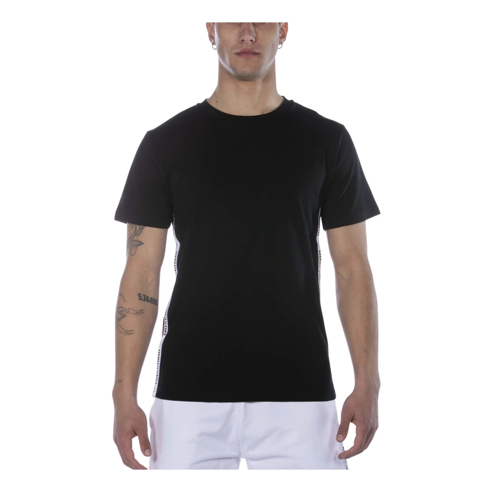 Moschino T-Shirt, T Shirt Black, Herr