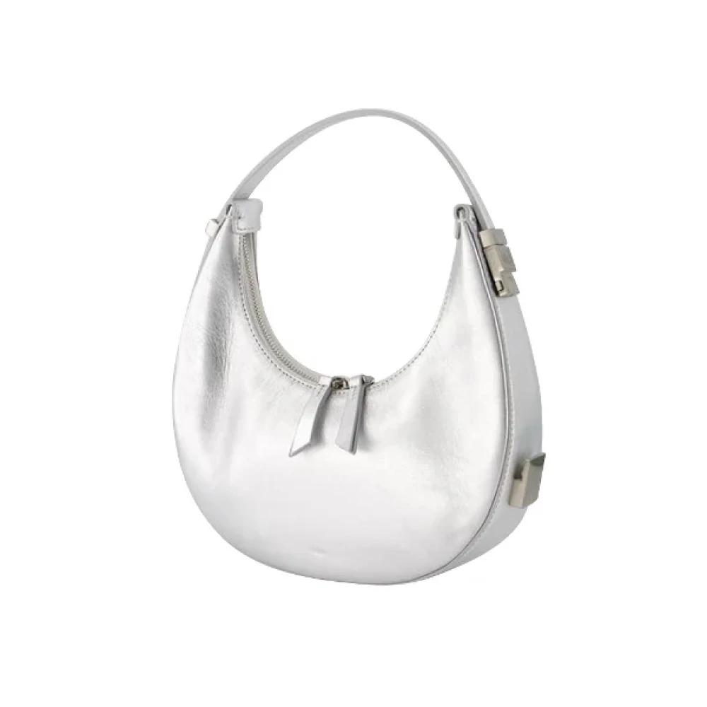 Osoi Leather handbags Gray Dames