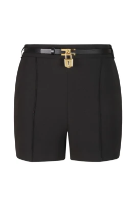 Lätta Crepe Shorts med Bä