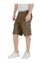 shorts-en-coton-vert-avec-fermeture-eclair