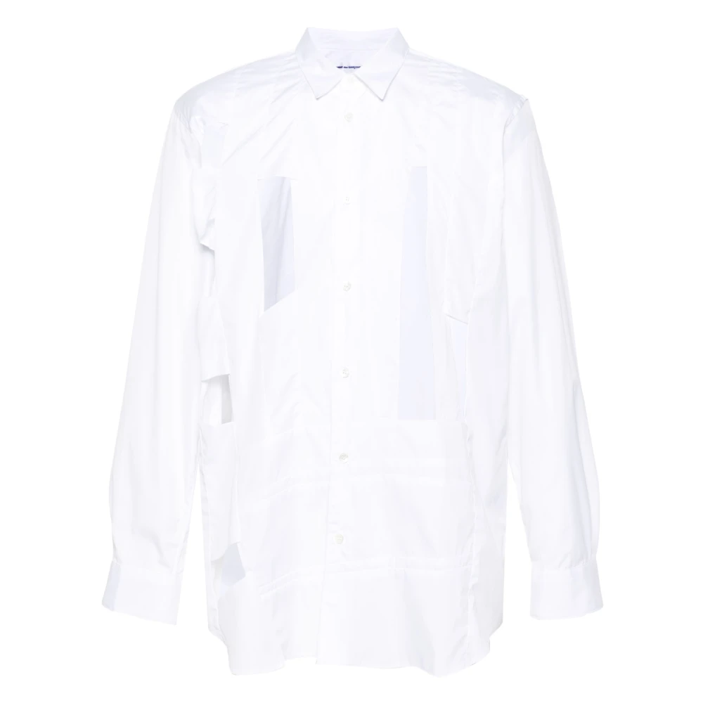 Comme des Garçons Geweven herenoverhemd White Heren