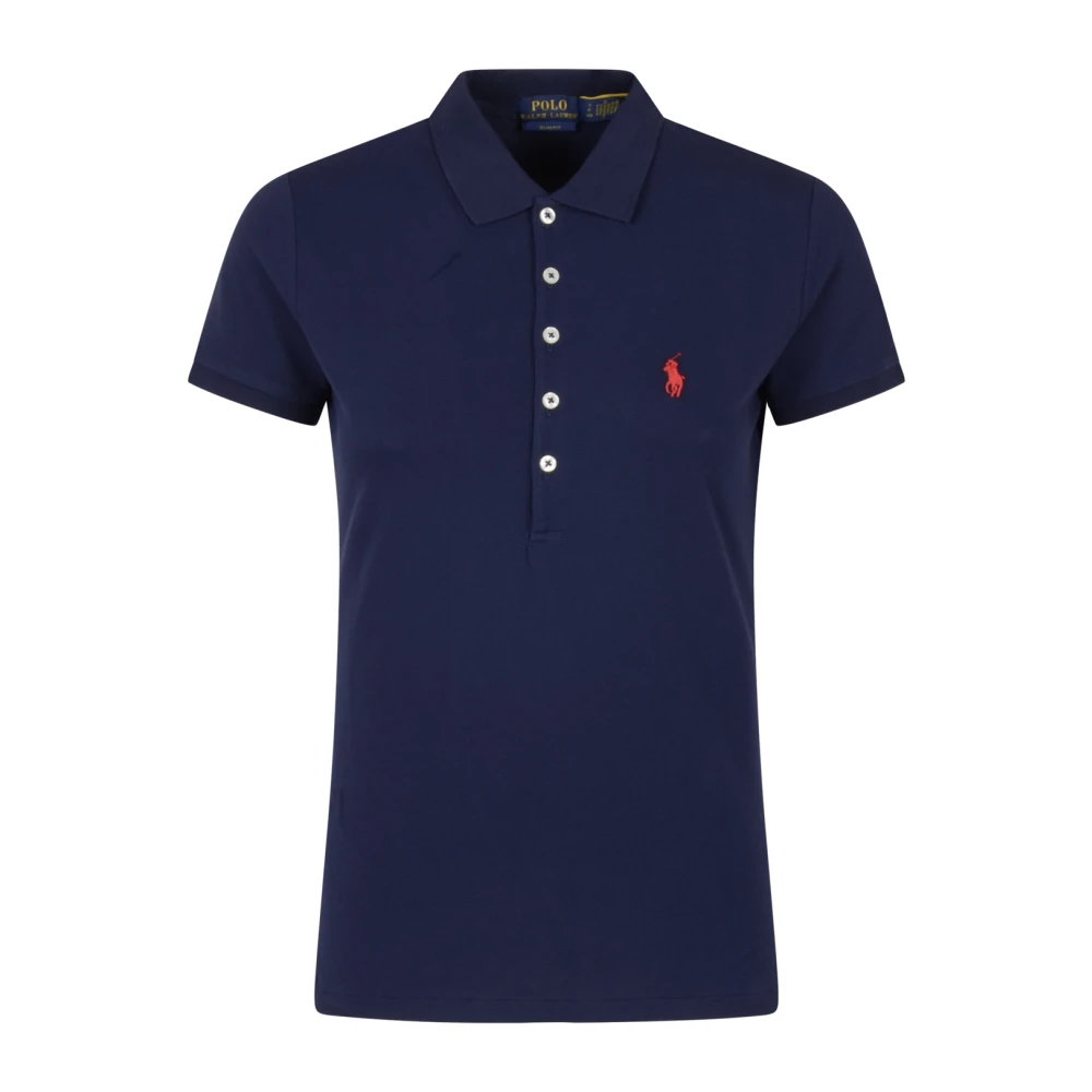 Polo Ralph Lauren Donna Blu Top, Xs, New,