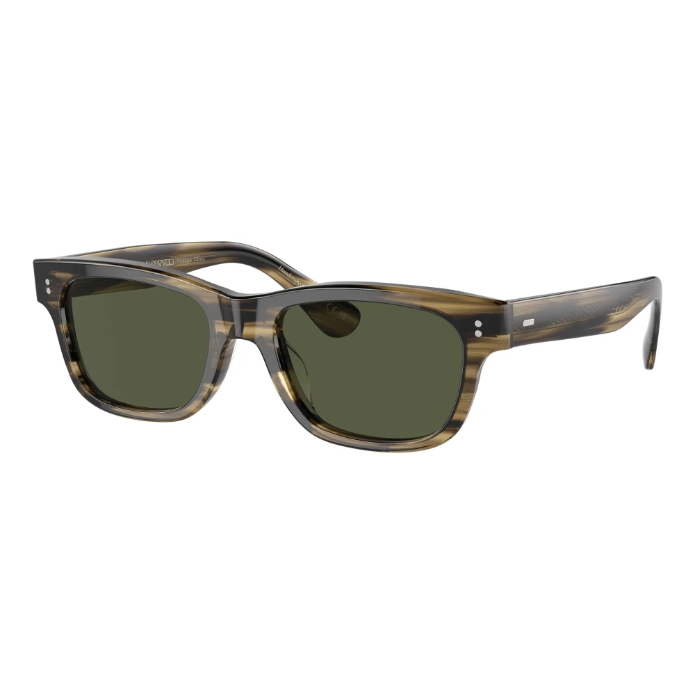 Oliver Peoples Unisex Multicolor Rosson Sun Sunglasses Olive Smoke/G - Sunglasses - 53 Mm - Accessories