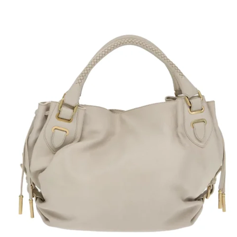 Bally Pre-owned Leather handbags White Dames