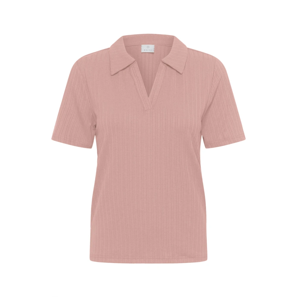 Kaffe - Tops > Polo Shirts - Pink - Kaffe - Modalova