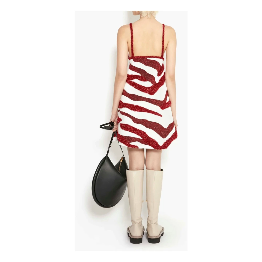 JW Anderson Geborduurde Camisole Mini Jurk Multicolor Dames