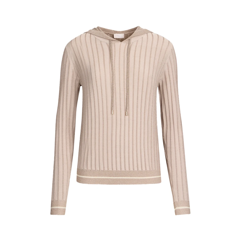 Liu Jo Grijze en witte sweatshirts voor vrouwen Beige Dames