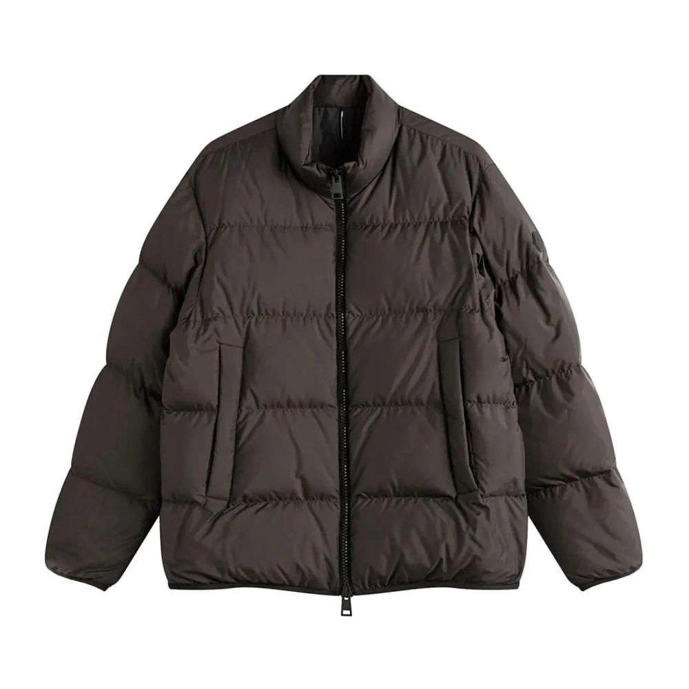 Moncler Brown Giubbino - Male - Winter Jackets - Xl - Jackets