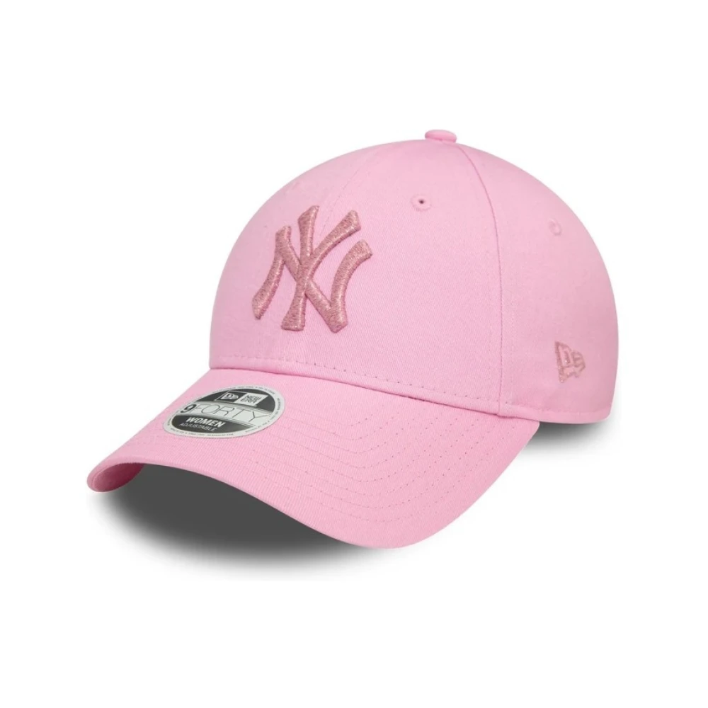 new era Metallic Logo Yankees Pet Pink Heren