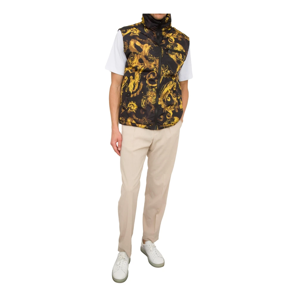 Versace Jeans Couture Stijlvolle Gilet voor een Moderne Look Multicolor Heren