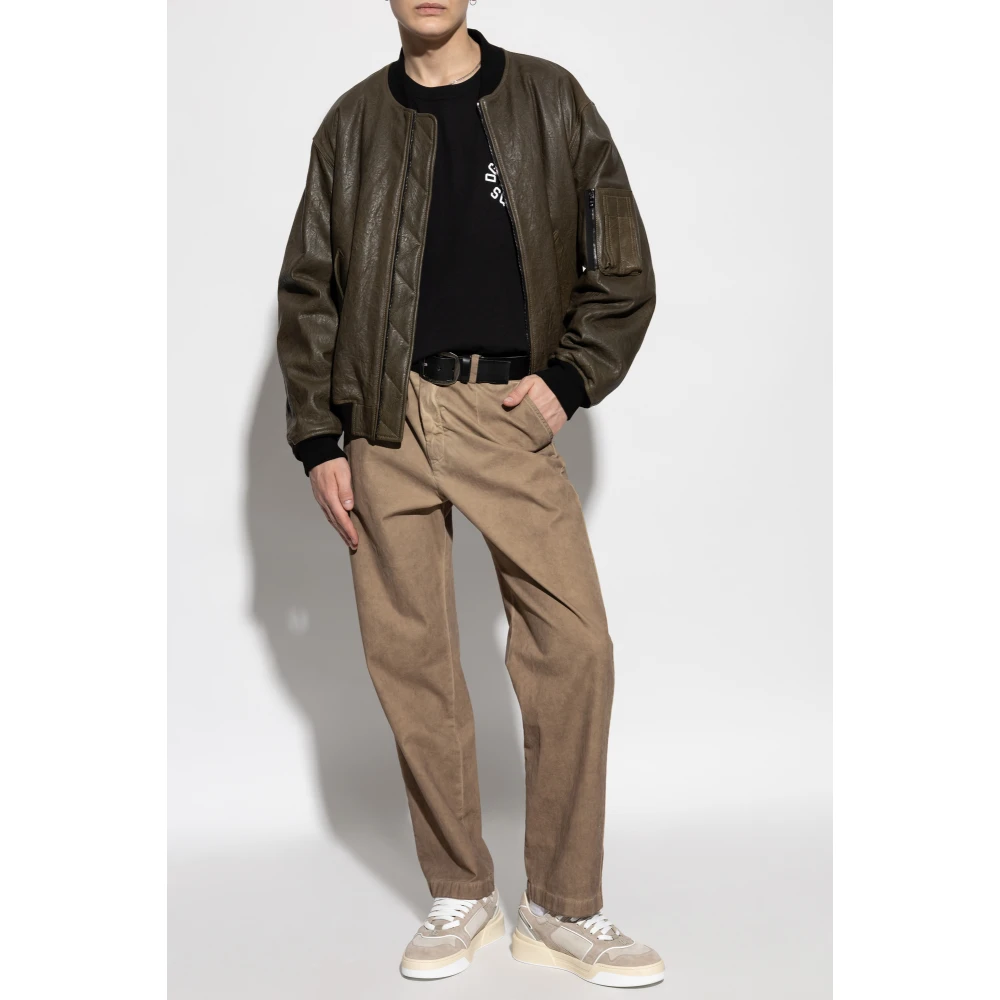 Dolce & Gabbana Jas type bomber Green Heren