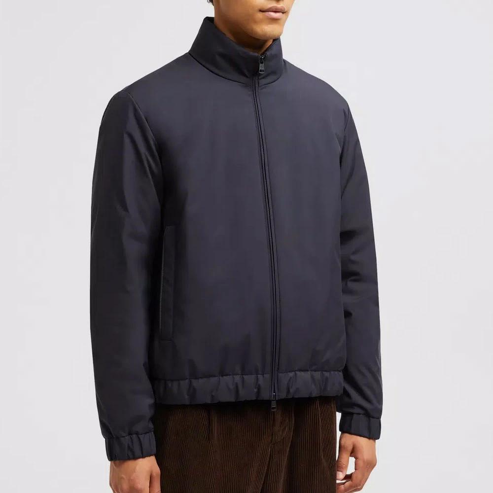 Moncler Korte Navy Donsjas AirSoft Blue Heren
