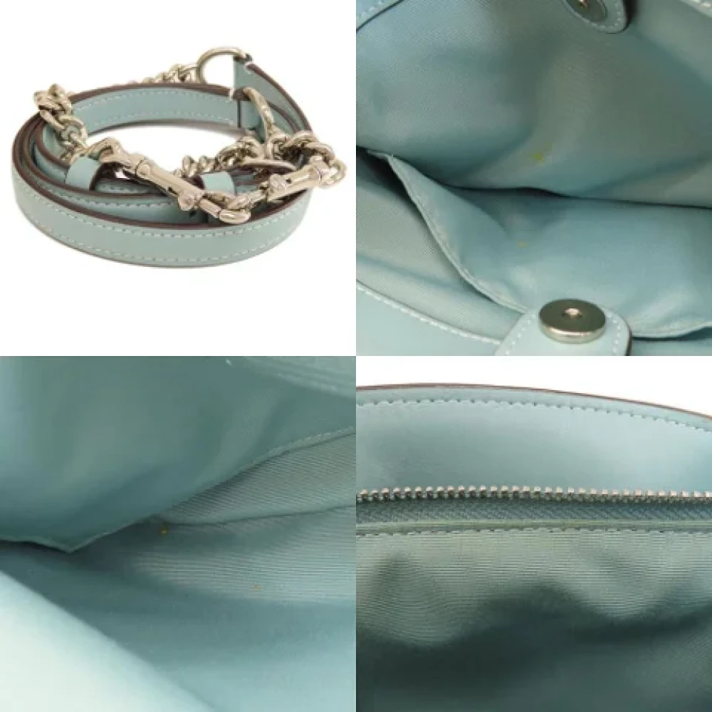 Coach Pre-owned Canvas handbags Beige Dames