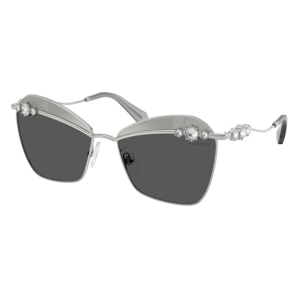 Swarovski Women's Gray Sunglasses, 57 Mm, Sk7040 Sunglasses
