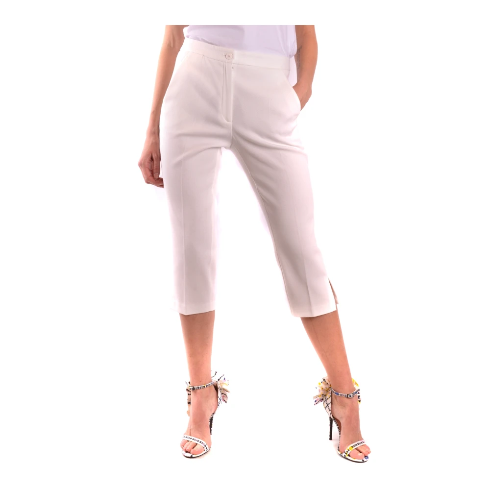 Moschino Trousers White Dames