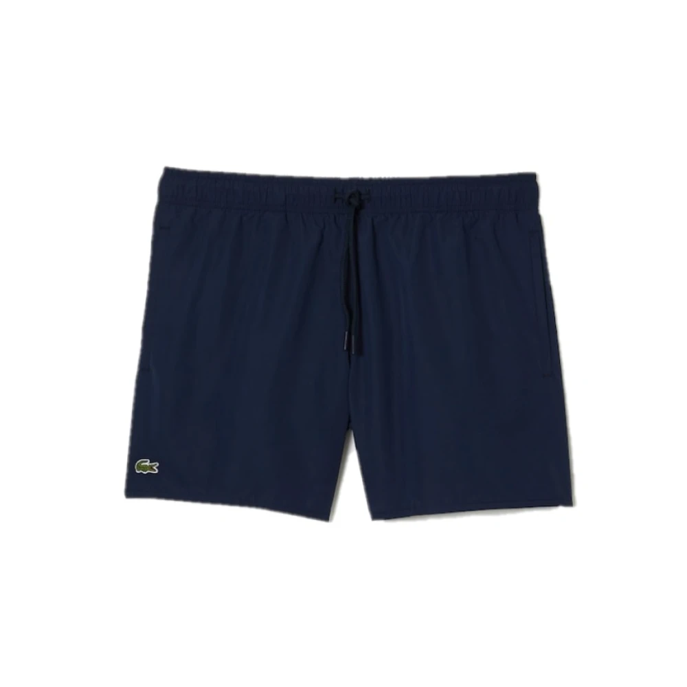 Lacoste Men's Blue Fast-Drying Swimshorts - Beachwear - M - Swimwear