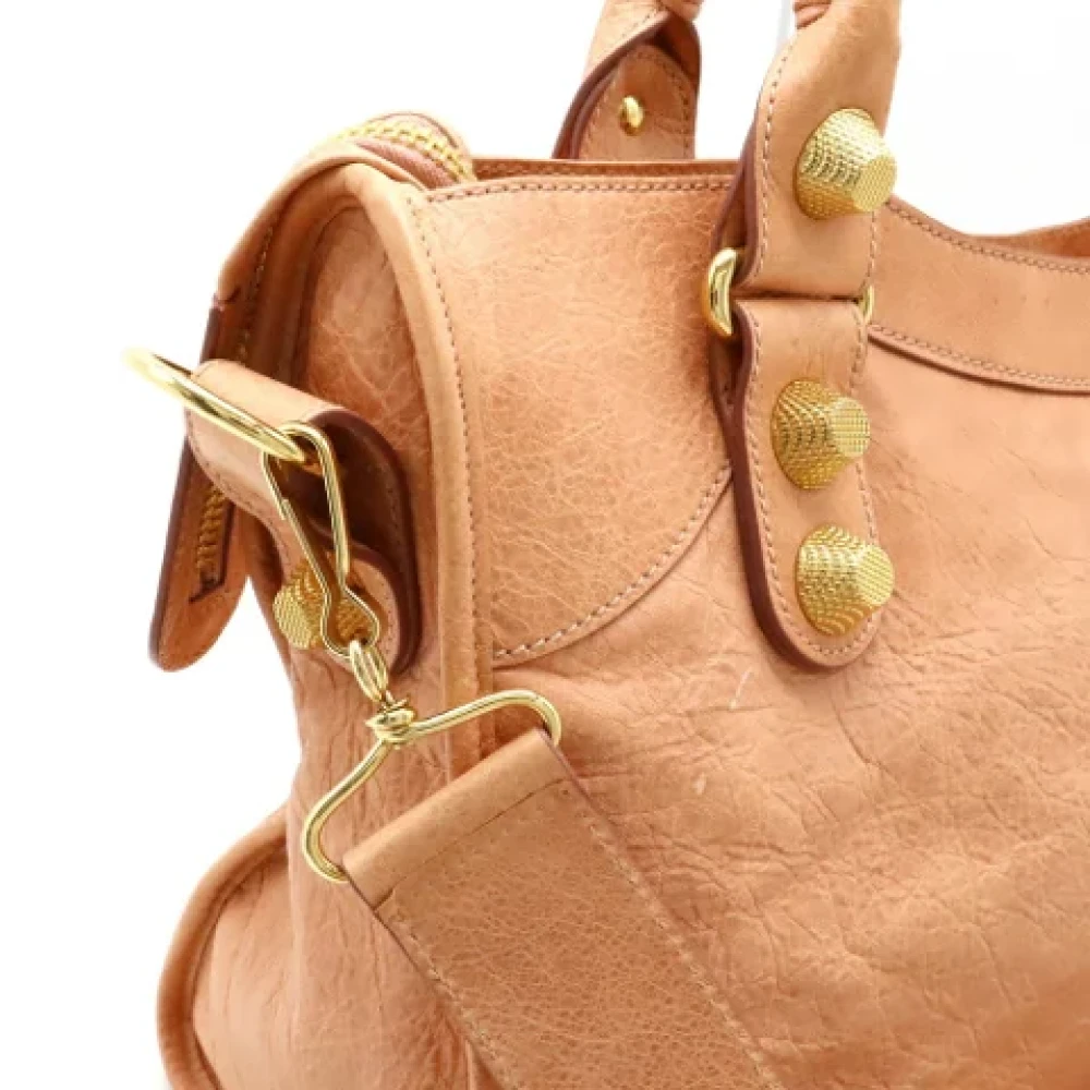 Balenciaga Vintage Pre-owned Leather balenciaga-bags Pink Dames