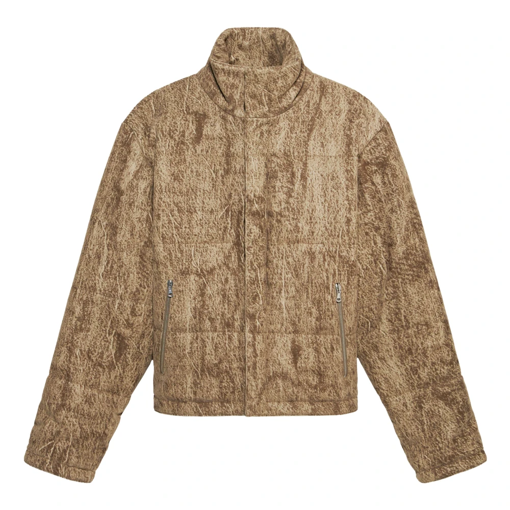 1989 Studio Puffer Jacket Brown Heren