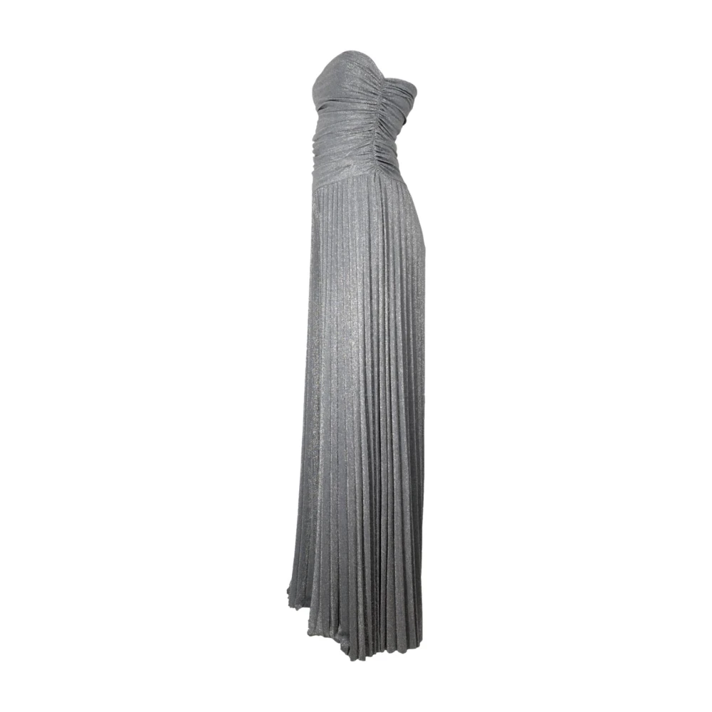 Kaos Elegante Geplooide Jumpsuit Antraciet Gray Dames