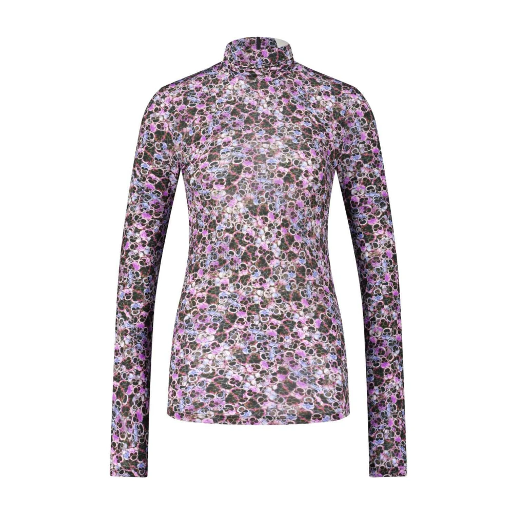 Isabel marant Mesh Top met speels patroon Multicolor Dames