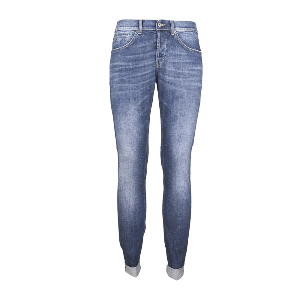 Dondup George Skinny Fit Denim Jeans Blue Heren