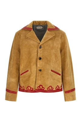 Trefoil Suede Jacket
