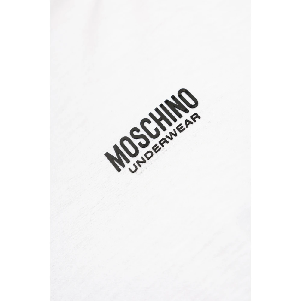 Moschino T-shirt uit de ondergoedlijn White Heren