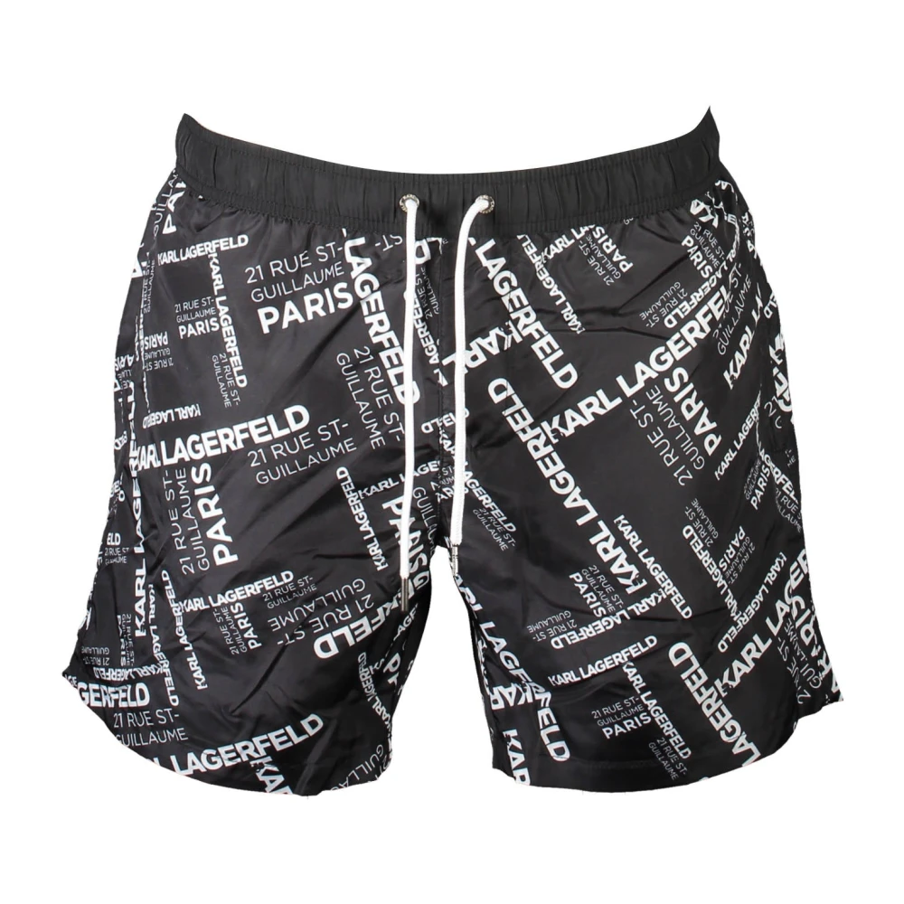 Karl Lagerfeld Men's Black Clothing - Beachwear - S - Swimwear