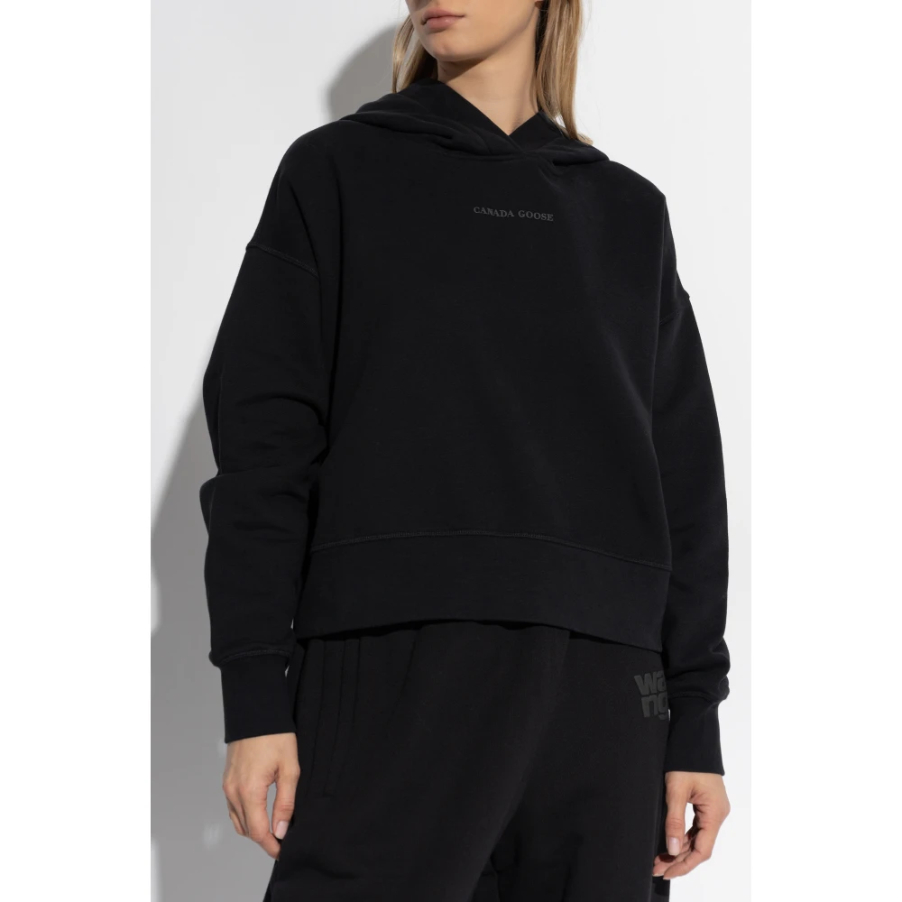 Canada Goose Hoodie Black Dames