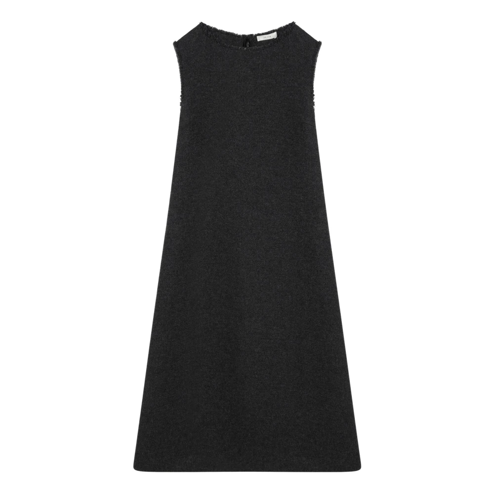The Row Midi Jurk voor Vrouwen Black Dames