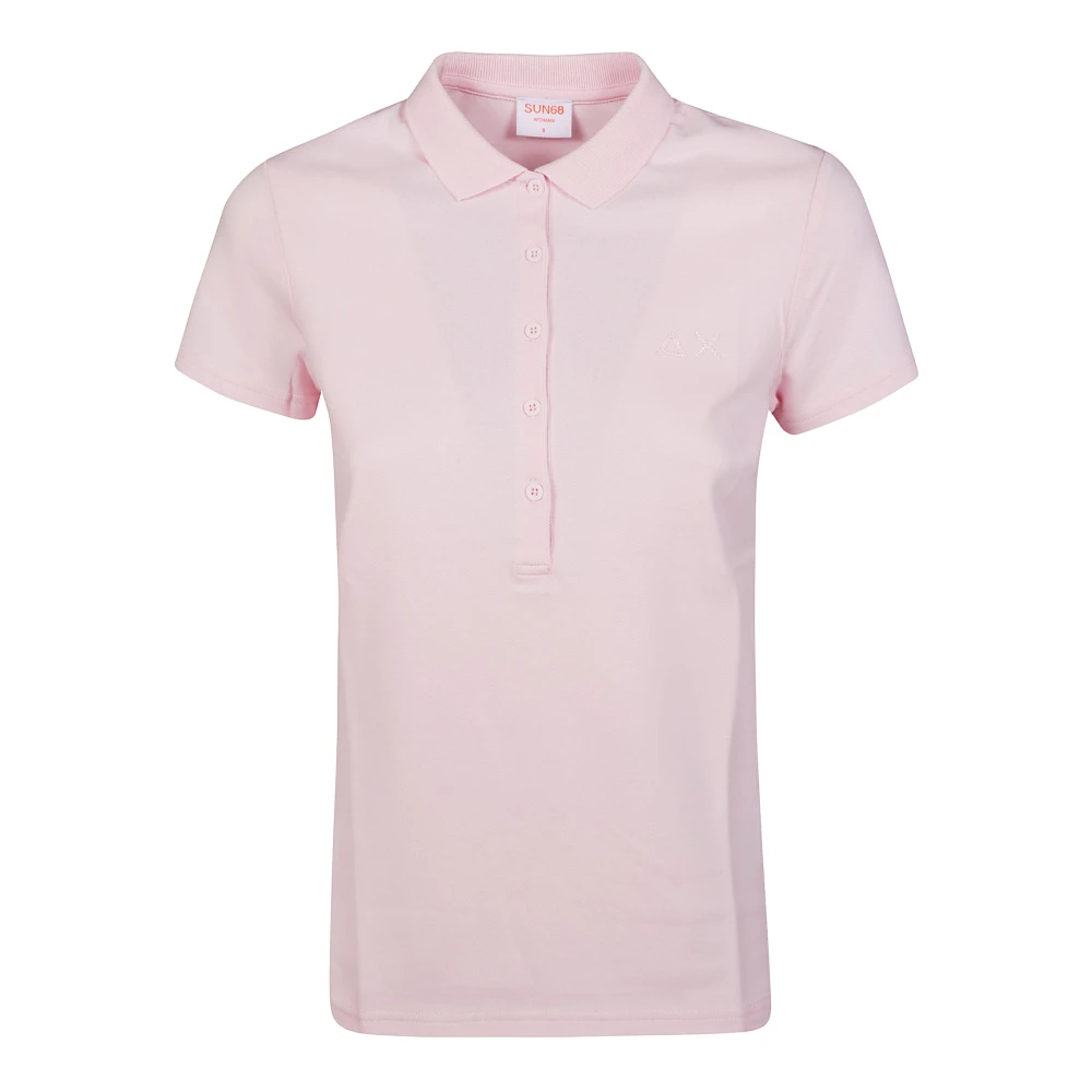 Sun68 - Tops > Polo Shirts - Pink - Sun68 - Modalova