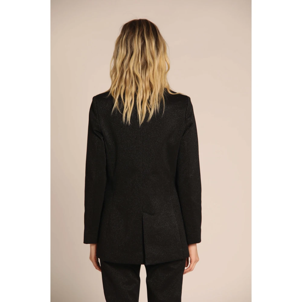 Mason's Elegante Irene Damesblazer in Zwart Black Dames